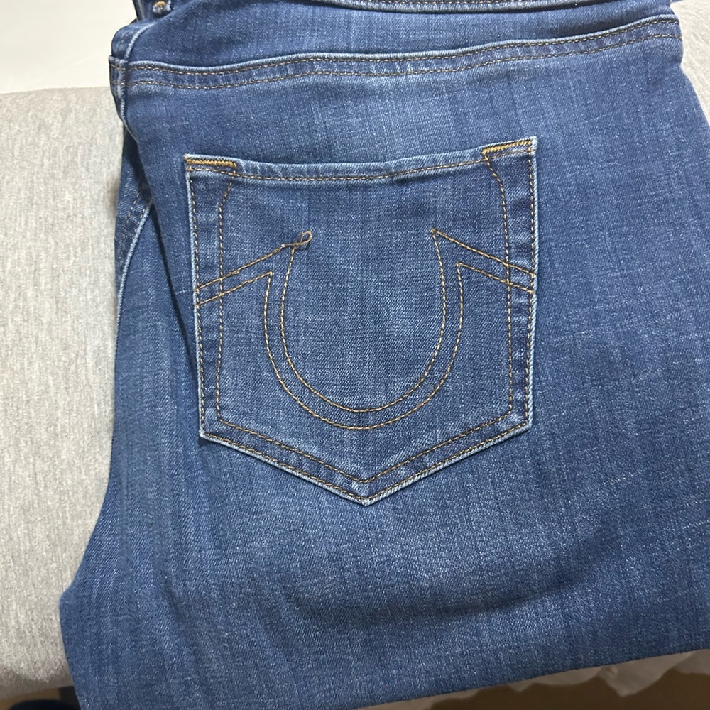 True Religion Women's Blue Skinny Jeans